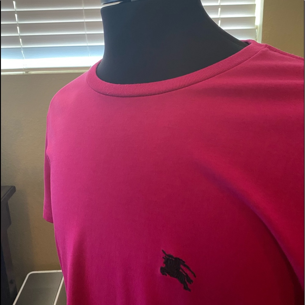 Burberry Brit Men’s Large Pink T-Shirt